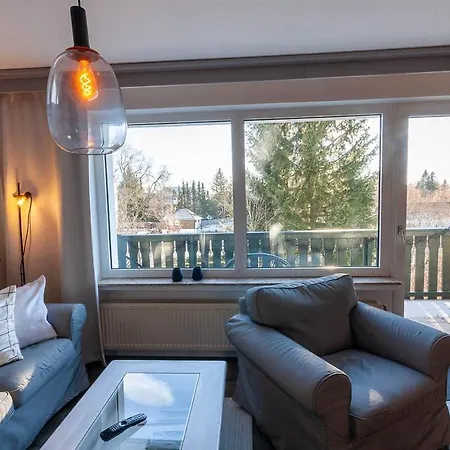Apartment Harzer Huette Mit Balkon